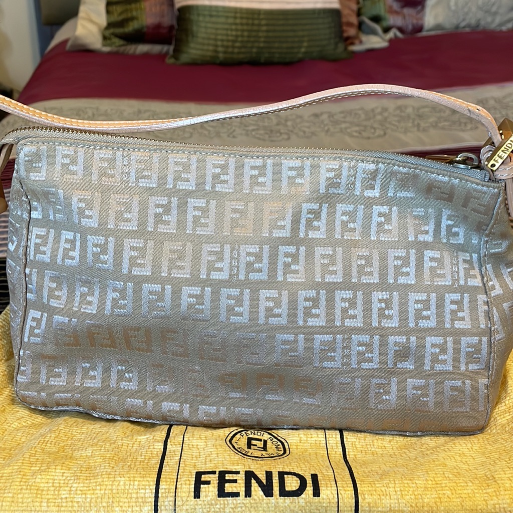 Vintage Fendi Zucchino Pochette